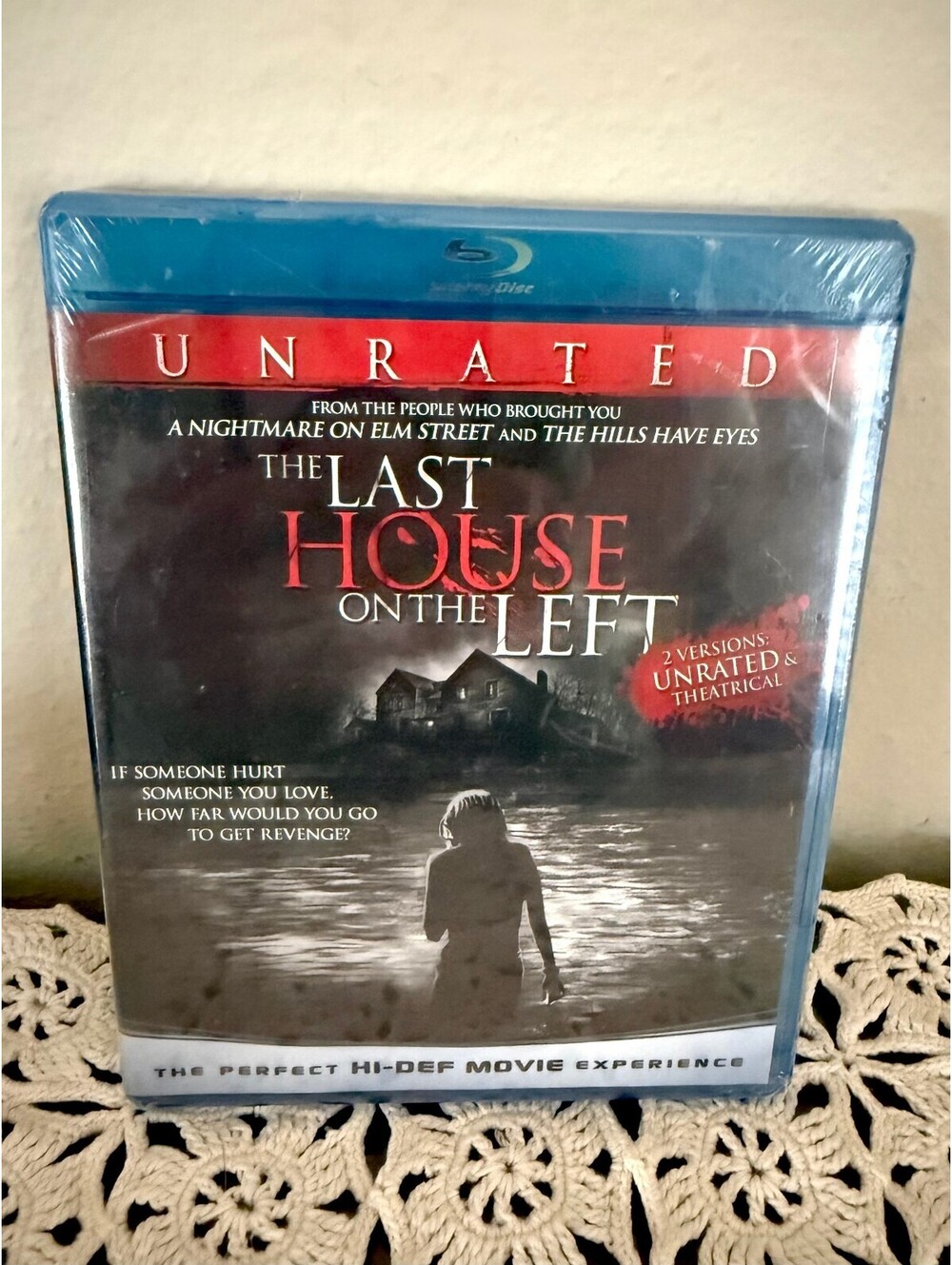 The Last House on the Left Blu-ray Movie Unrated Edition NEW Sealed